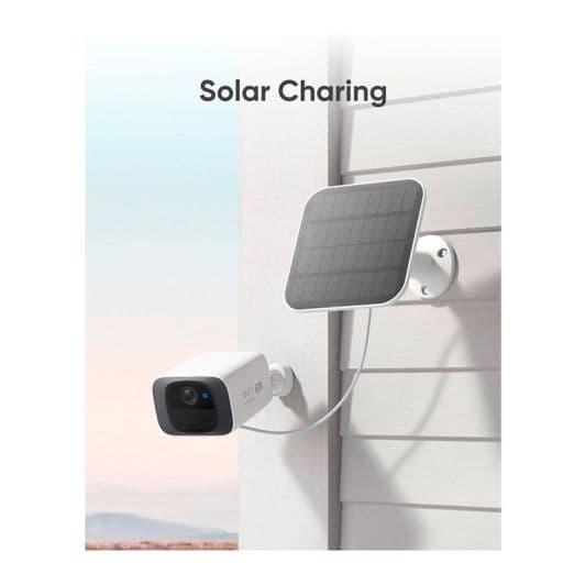 Caméra de Surveillance extérieure EUFY C210+Panneau Solaire