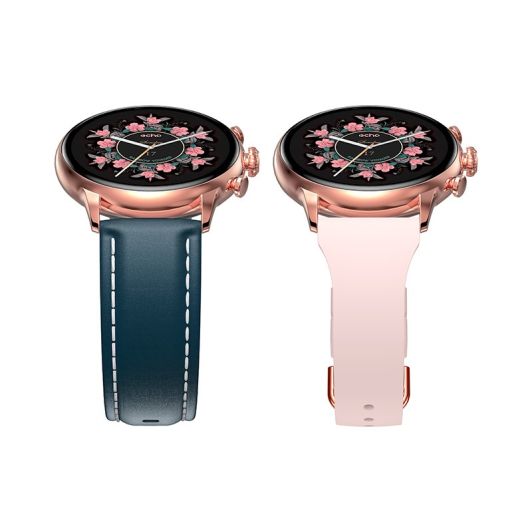 Montre connectée ECHO Rainbow Voyager Bleu + Bracelet Rose