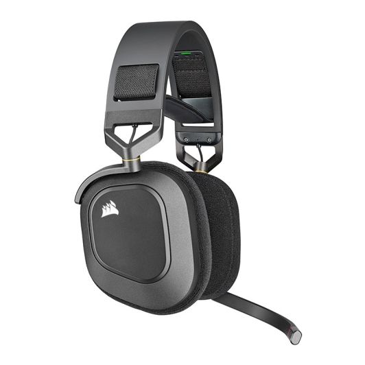 Casque gaming CORSAIR HS80 RGB carbon sans fil