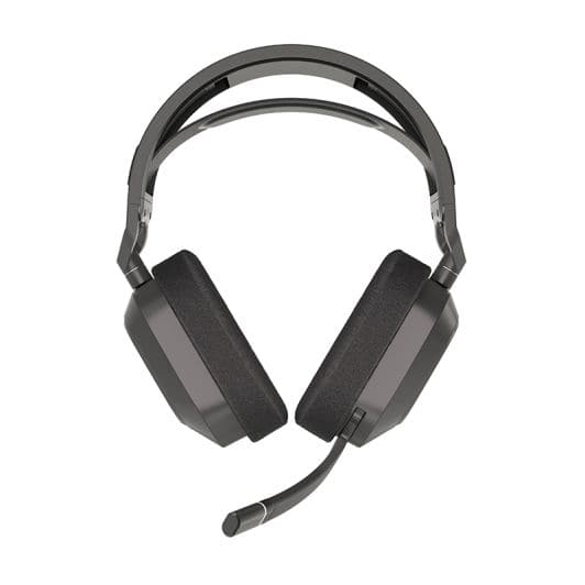 Casque gaming CORSAIR HS80 MAX steel gray sans fil