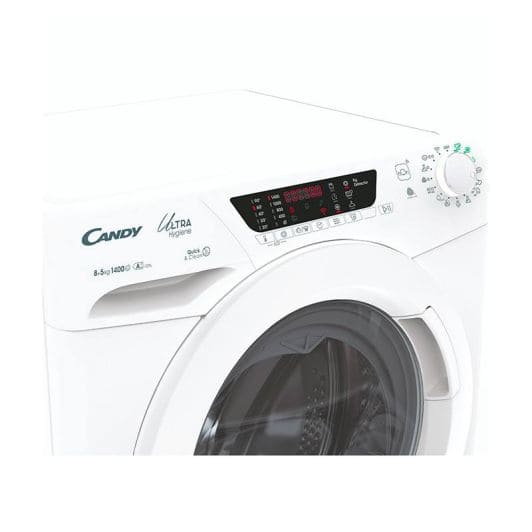 Lave-linge séchant 8kg / 5 kg CANDY HEW14854TWM6/1-S