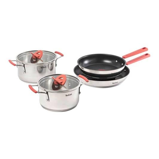 Batterie TEFAL Opti'Space inox 6 pièces