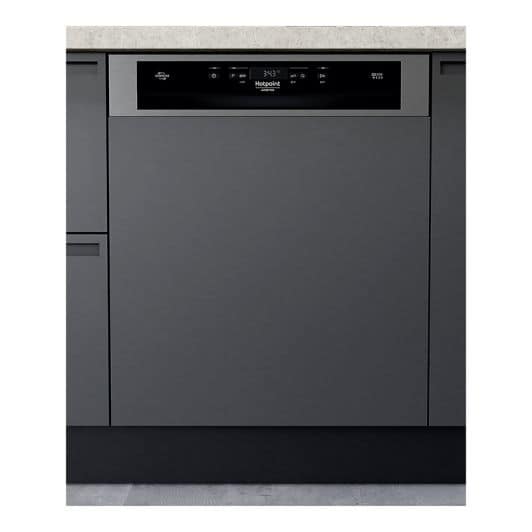 Lave-vaisselle semi-intégrable HOTPOINT HA3PB14BN7A0X