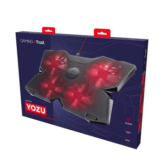 Support de refroidissement PC TRUST YOZU gaming 17,3