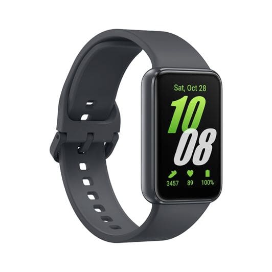 SAMSUNG Bracelet connecté Galaxy Fit3 Gris Foncé