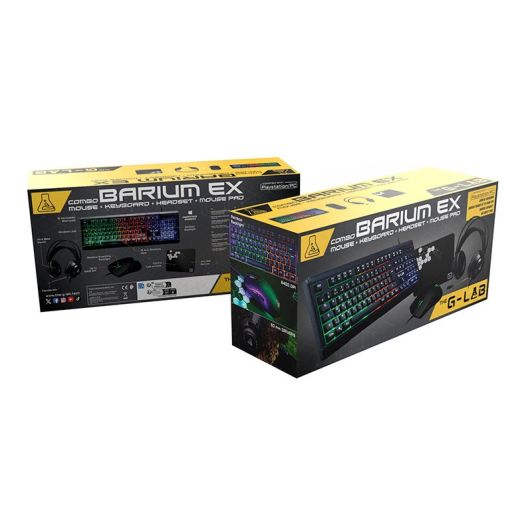 Pack gaming 4 en 1 THE G-LAB Barium