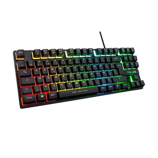 Clavier gamer THE G-LAB TKL Caesium noir