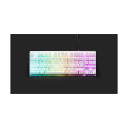 Clavier gamer THE G-LAB TKL Caesium blanC