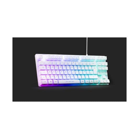 Clavier gamer THE G-LAB TKL Caesium blanC