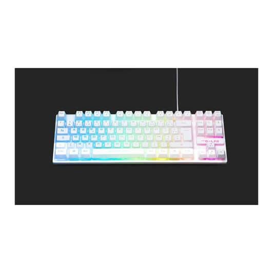 Clavier gamer THE G-LAB TKL Caesium blanC