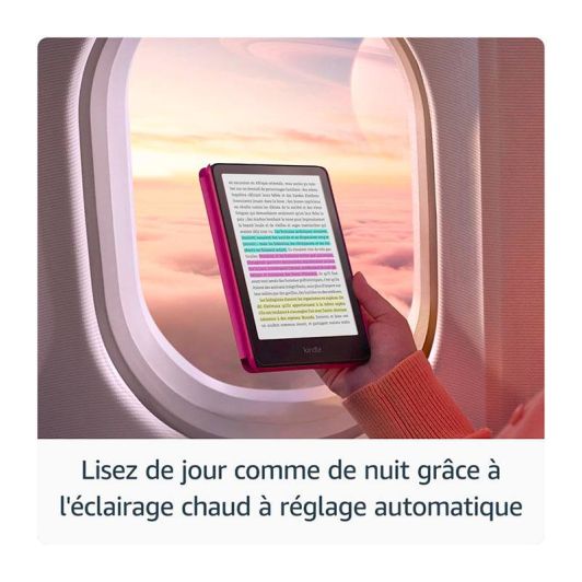 Liseuse AMAZON Kindle Colorsoft  SE ( 2024) -32GB-Noir-avec pub - 12ème génération.