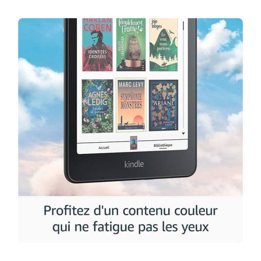 Liseuse AMAZON Kindle Colorsoft  SE ( 2024) -32GB-Noir-avec pub - 12ème génération.