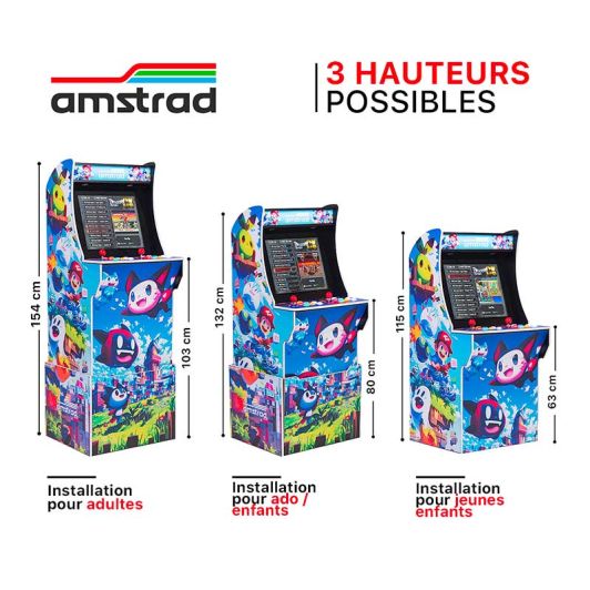 Borne Arcade AMS-RETROGAMING DREAMERS