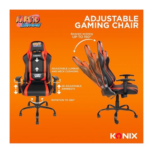 Chaise Gaming KONIX Naruto