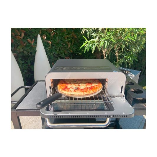 Four posable LITTLE BALANCE Four à pizza 18L noir + AIR FRYER