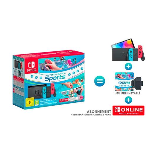 Console NINTENDO Switch+jeu Switch Sport