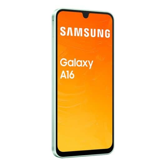 Smartphone SAMSUNG A16 4G 128Go Vert d'Eau