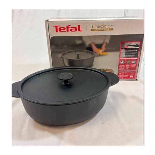 Cocotte TEFAL tradition fonte acier 5.3L