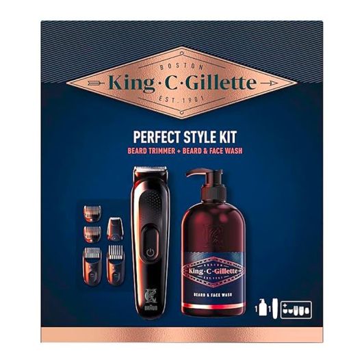 Tondeuse barbe KING C GILLETTE Perfect Style kit   