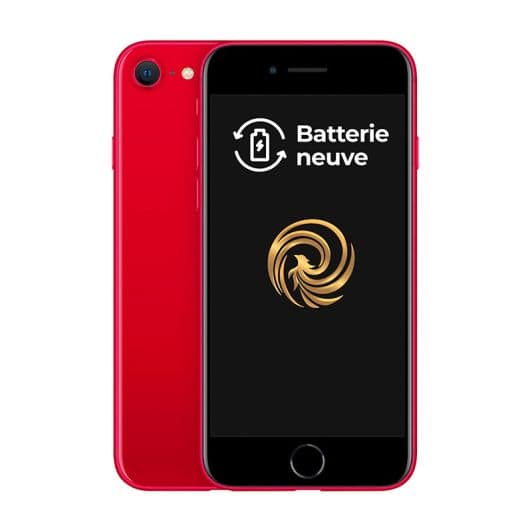 APPLE iPhone SE 2020 batterie neuve 64 GO Rouge Reconditionné grade éco