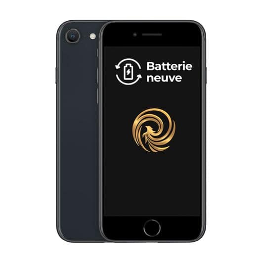 APPLE iPhone SE 2020 batterie neuve 64 GO Noir Reconditionné grade éco