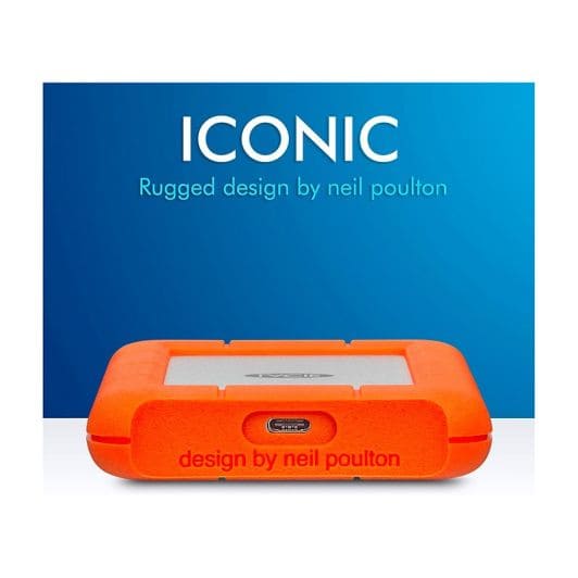 Disque Dur LACIE RUGGED USB-C 1To