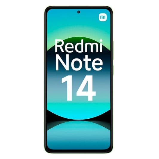 Smartphone XIAOMI Redmi Note 14 4G 256Go Vert + Coque