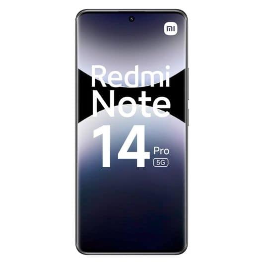 Smartphone XIAOMI Redmi Note14 Pro 5G 256Go Noir + Coque