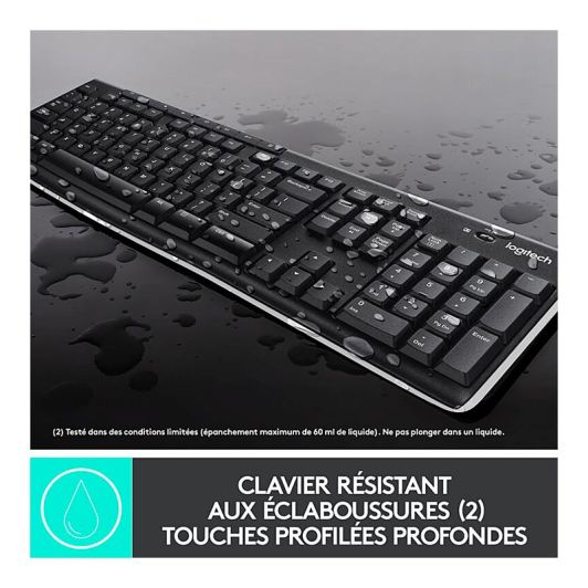 Pack Clavier + souris sans fil LOGITECH MK270