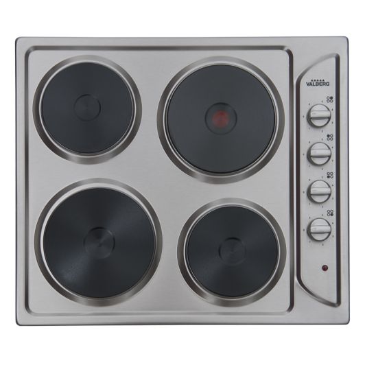 Plaque de cuisson électrique VALBERG TE 4 X EUT inox