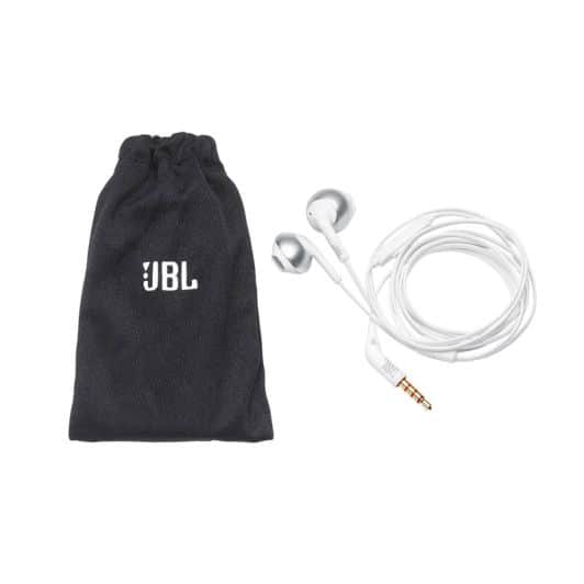 Ecouteurs filaires JBL T205 silver