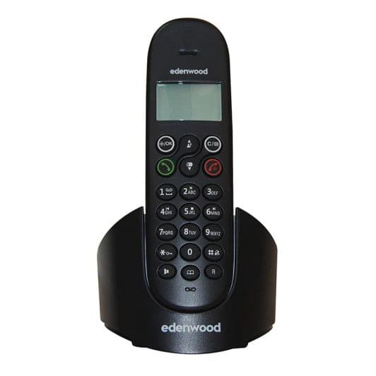 Téléphone solo avec répondeur EDENWOOD TSR 1 Noir