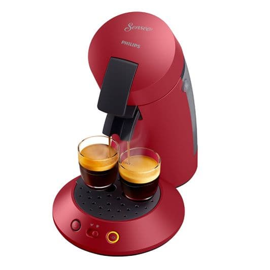 Cafetière SENSEO CSA210_91 ROUGE Booster d'arômes