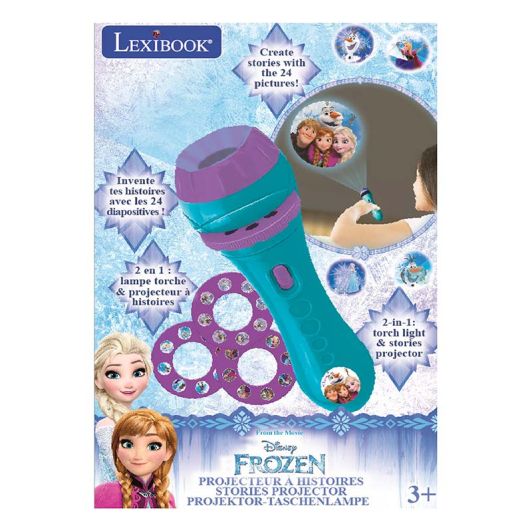 Lampe torche projecteur LEXIBOOK Reine des neiges