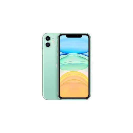 APPLE iPhone 11 64Go VERT Reconditionné grade éco + coque