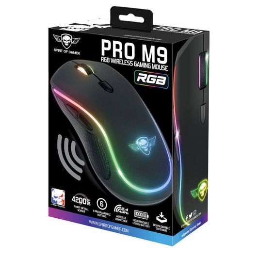 Souris sans fil SPIRIT OF GAMER PRO M9 