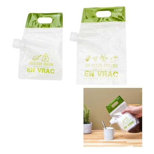 Sachets de conservation avec bouchon