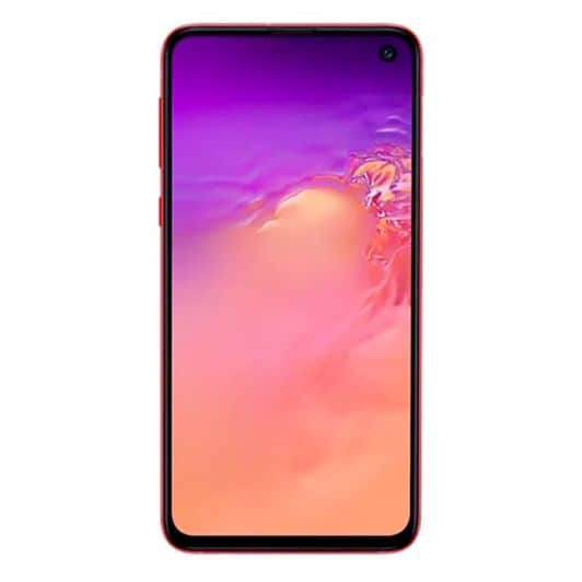 Smartphone SAMSUNG GALAXY S10E 128Go Rouge reconditionné Grade A+