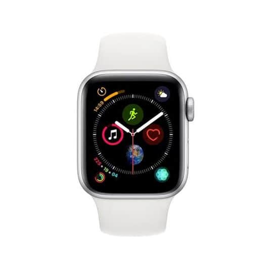 Montre Connectée APPLE WATCH Series 4 40mm Argent reconditionnée Grade A+