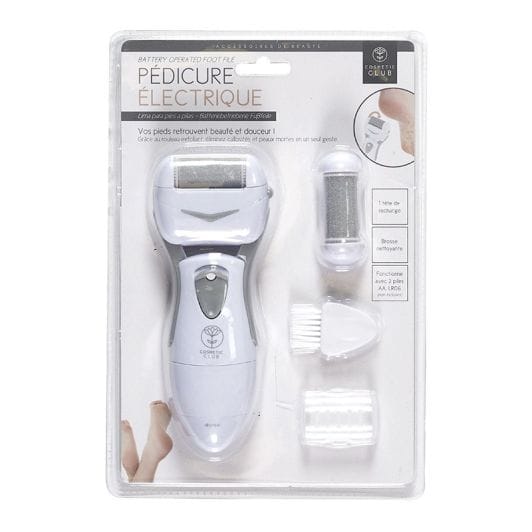 Râpe éléctrique COSMETIC CLUB + 2 têtes 