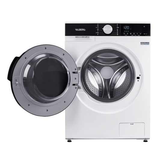 Lave-linge hublot 9 kg VALBERG WF 914 A MF W566C avec filtre micro-fibres plastiques