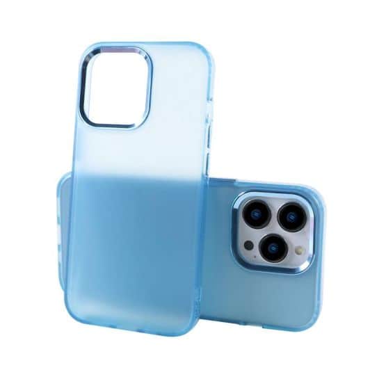 Coque WE Metallique Iphone12 bleu