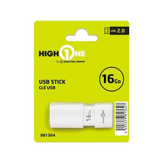 Clé USB HIGH ONE 16Go