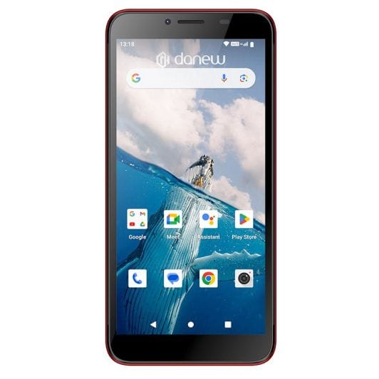 Smartphone DANEW KONNECT 557 32Go rouge