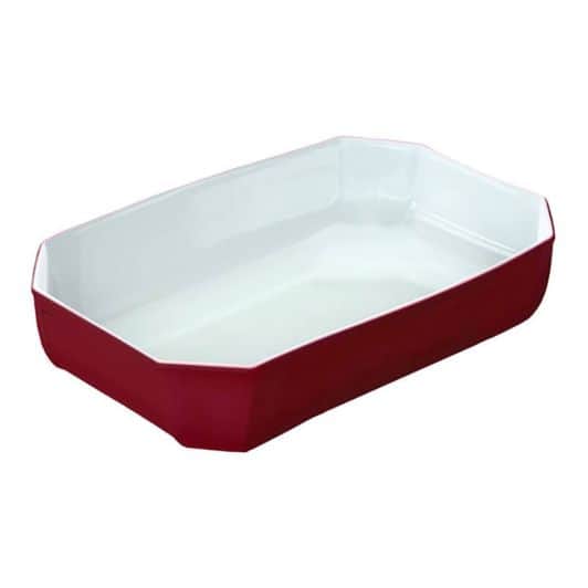 Plat PYREX color's bordeaux 33x2x7cm