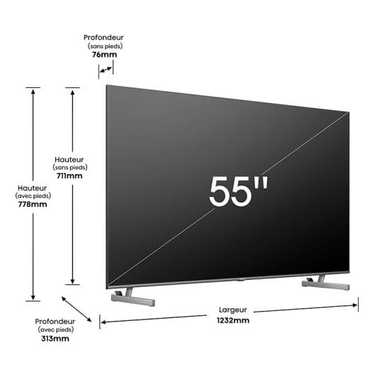 TV QLED UHD 4K 55