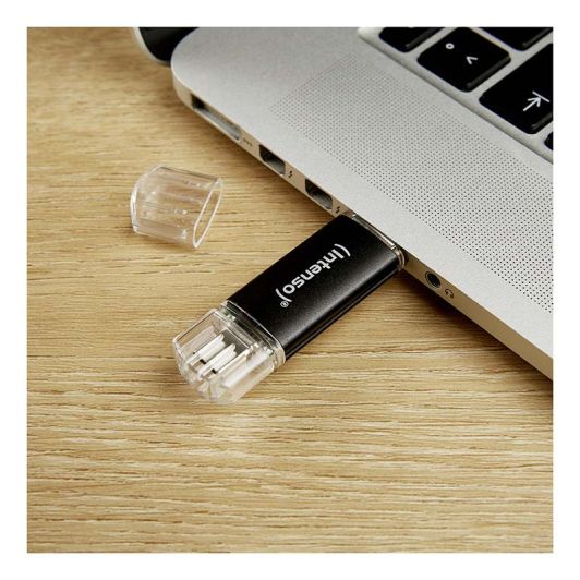 Clé USB INTENSO 64Go type USB-A 3.2 / USB-C