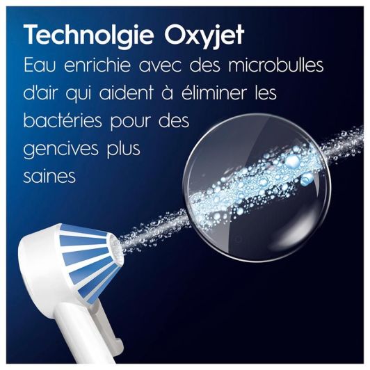 Jet dentaire ORAL-B OXYJET + 2 canules