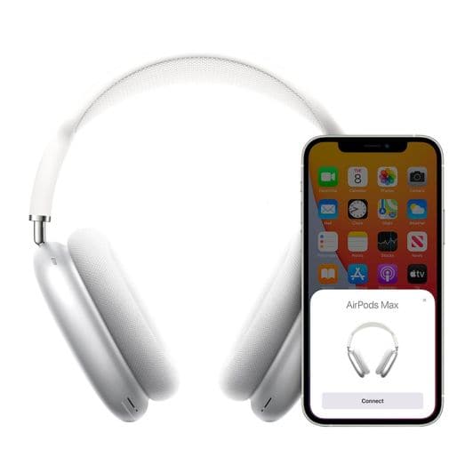 Casque Bluetooth APPLE Airpods Pods Max silver reconditionné 