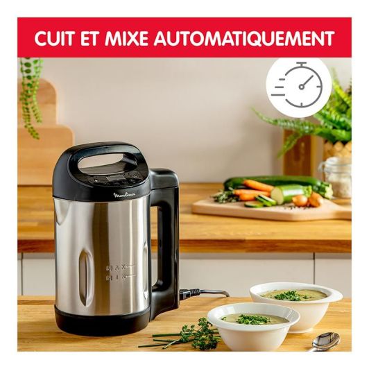 Blender chauffant MOULINEX My Daily Soup LM542810